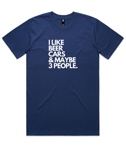 Beer Cars & 3 People T-Shirt