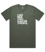 Beer Cars & 3 People T-Shirt