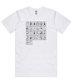 Car Alphabet Mens T-Shirt