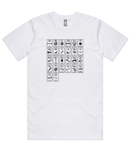 Car Guy Alphabet T-Shirt