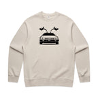 Car with Custom Number Plate Jumper [Bone]