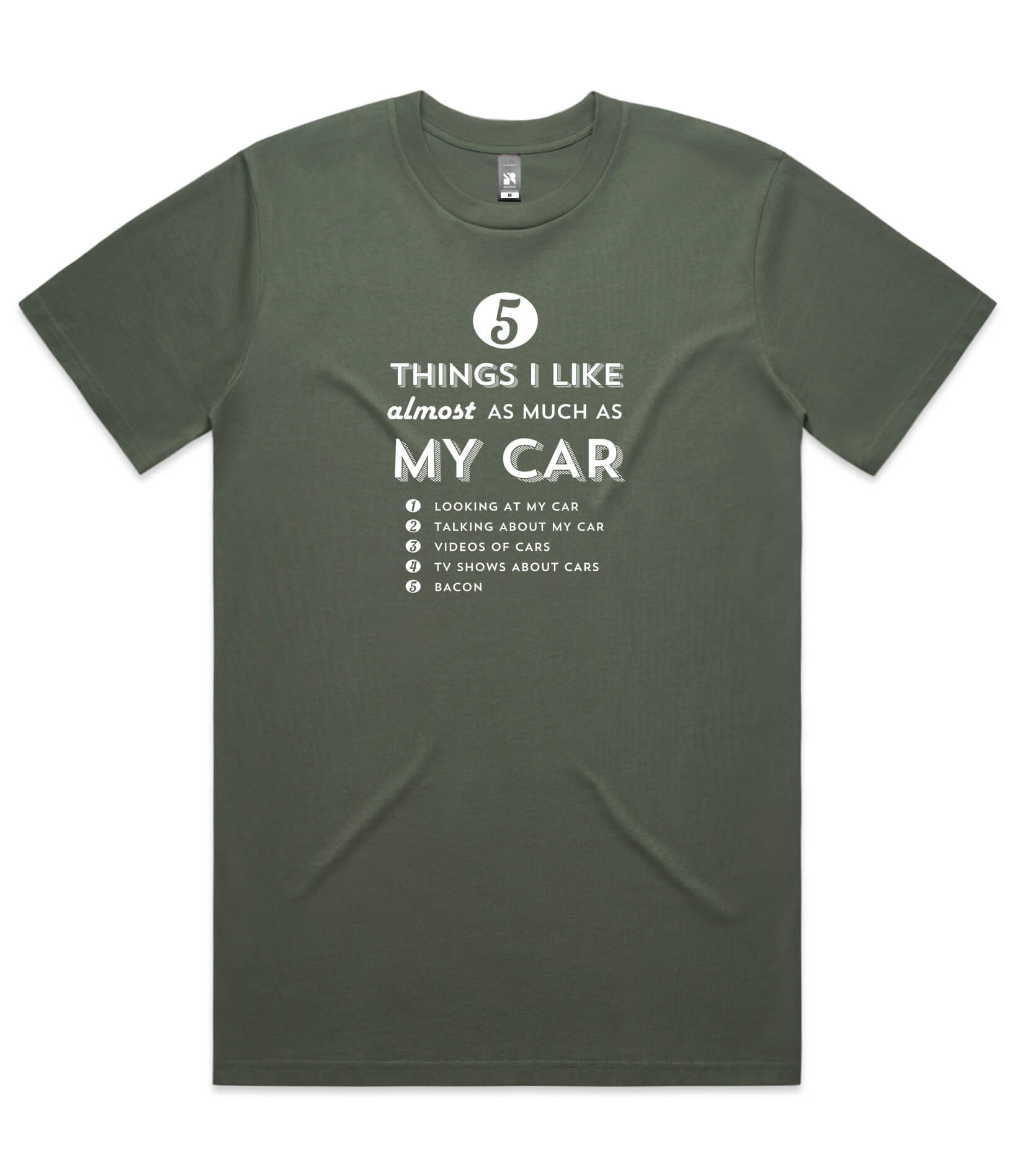 Five Things I Like Mens T-Shirt