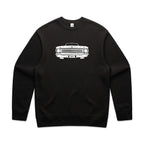 Car with Custom Number Plate Jumper  [Black]