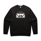 Car with Custom Number Plate Jumper  [Black]