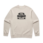 Car with Custom Number Plate Jumper [Bone]