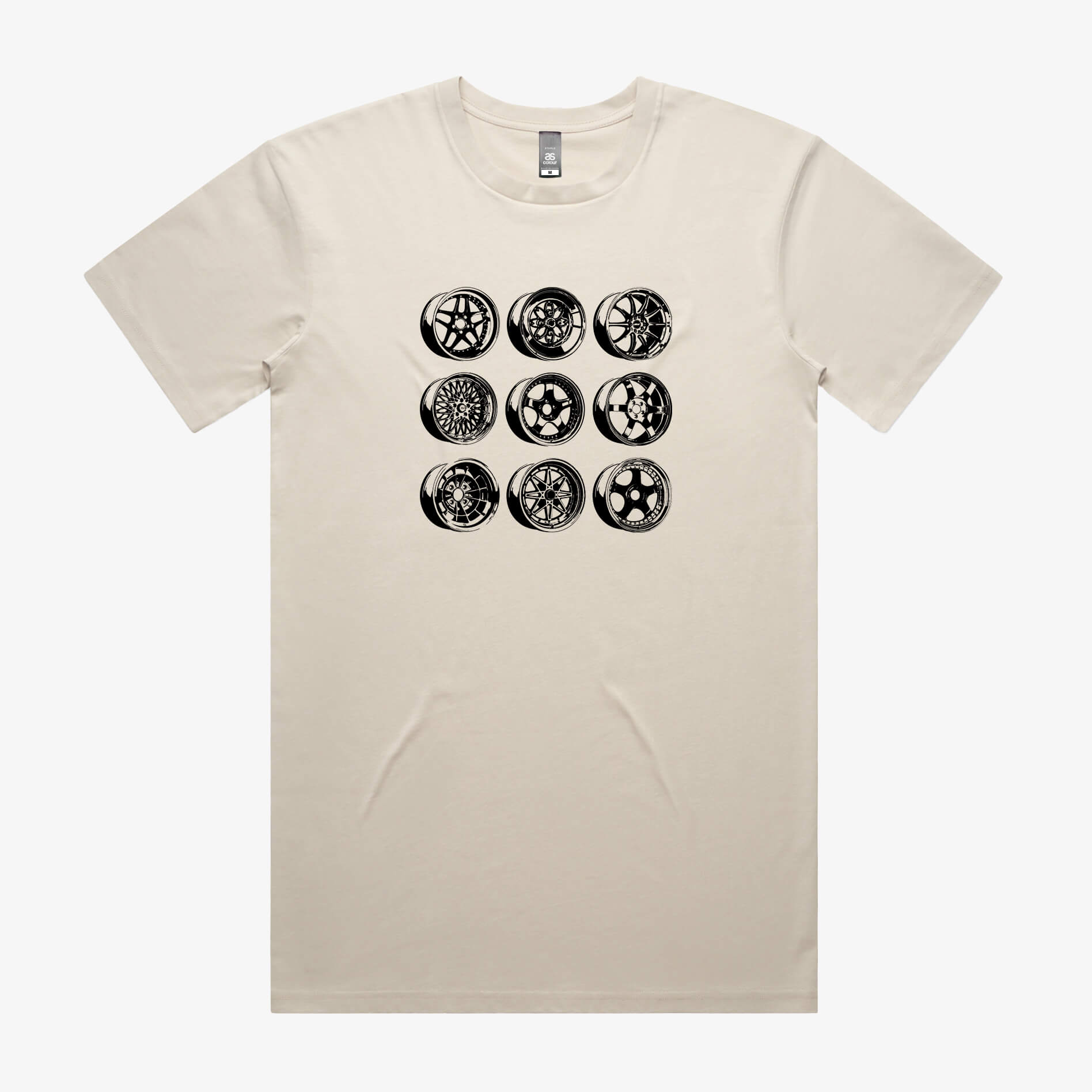 Retro JDM Wheels Tee