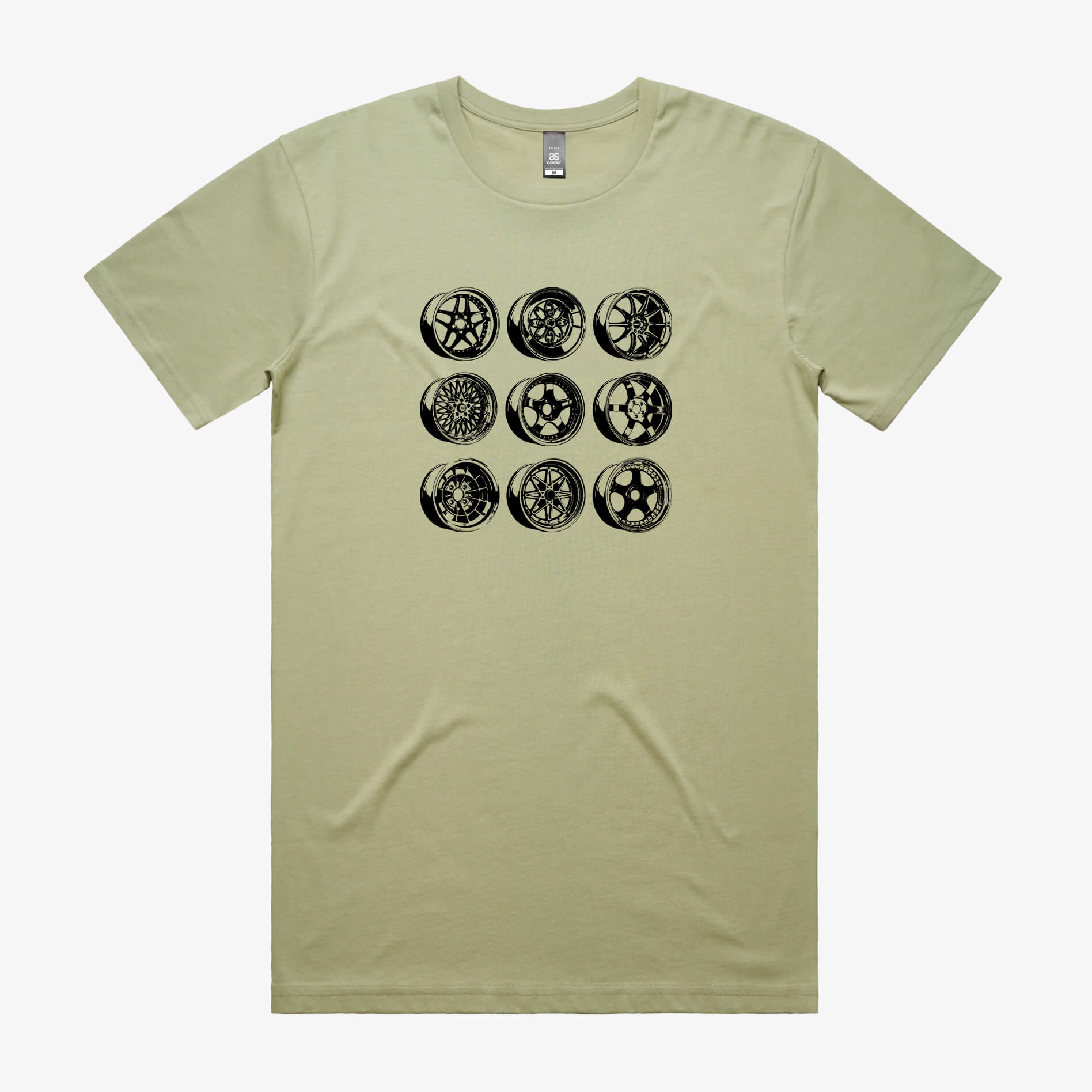 Retro JDM Wheels Tee