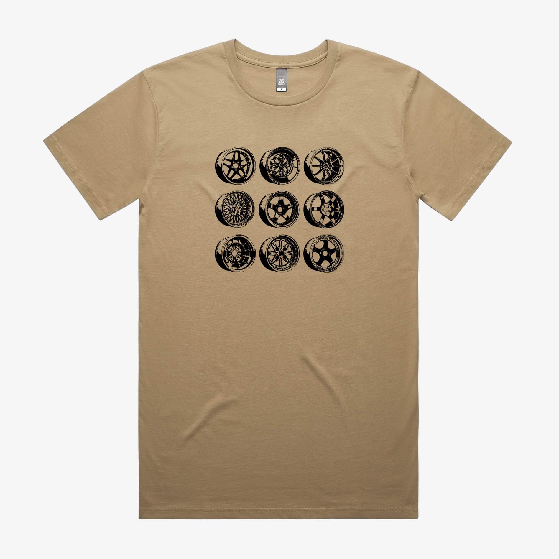Retro JDM Wheels Tee