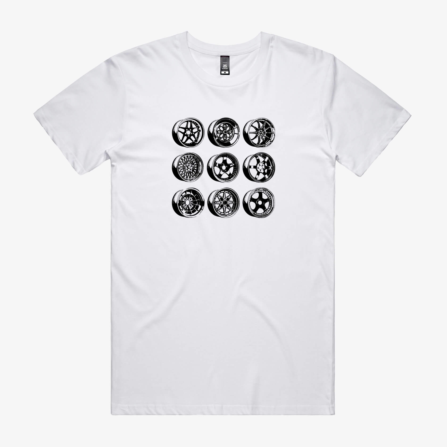 Retro JDM Wheels Tee