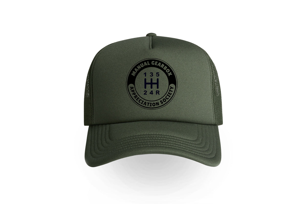 Manual Gearbox Trucker Cap