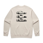 Mazda RX7 Generations Crew Jumper