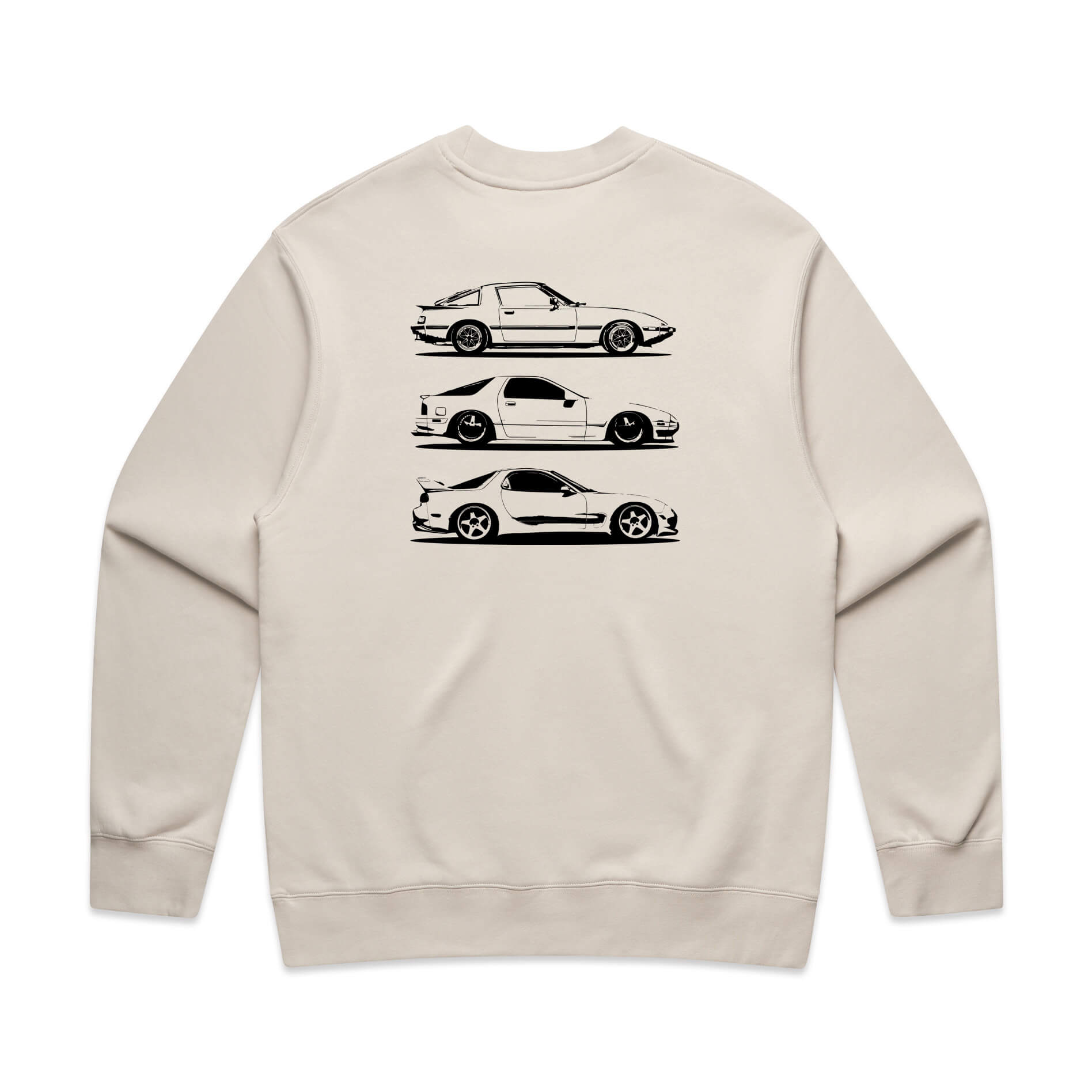 Mazda RX7 Generations Crew Jumper