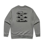 Mazda RX7 Generations Crew Jumper