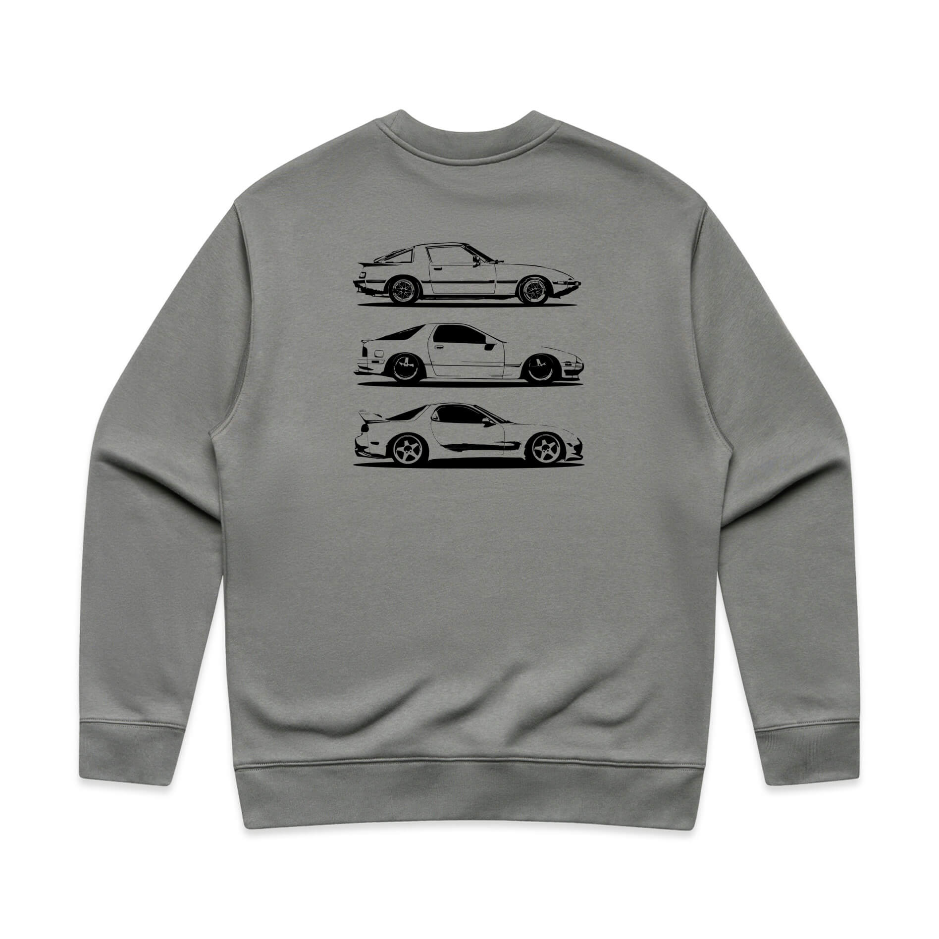 Mazda RX7 Generations Crew Jumper