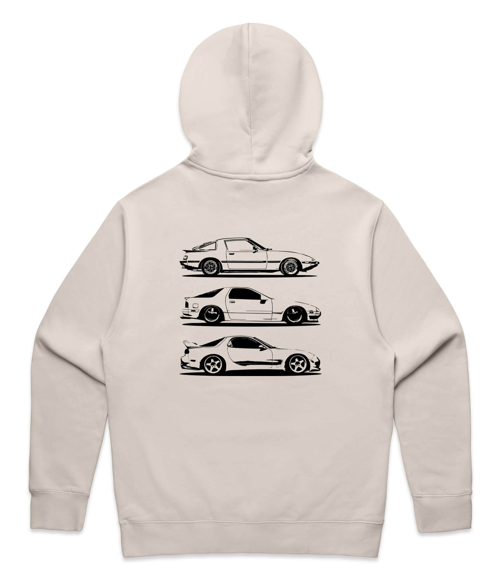 Mazda RX7 Generations Hoodie