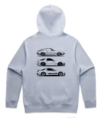 Mazda RX7 Generations Hoodie
