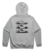 Mazda RX7 Generations Hoodie