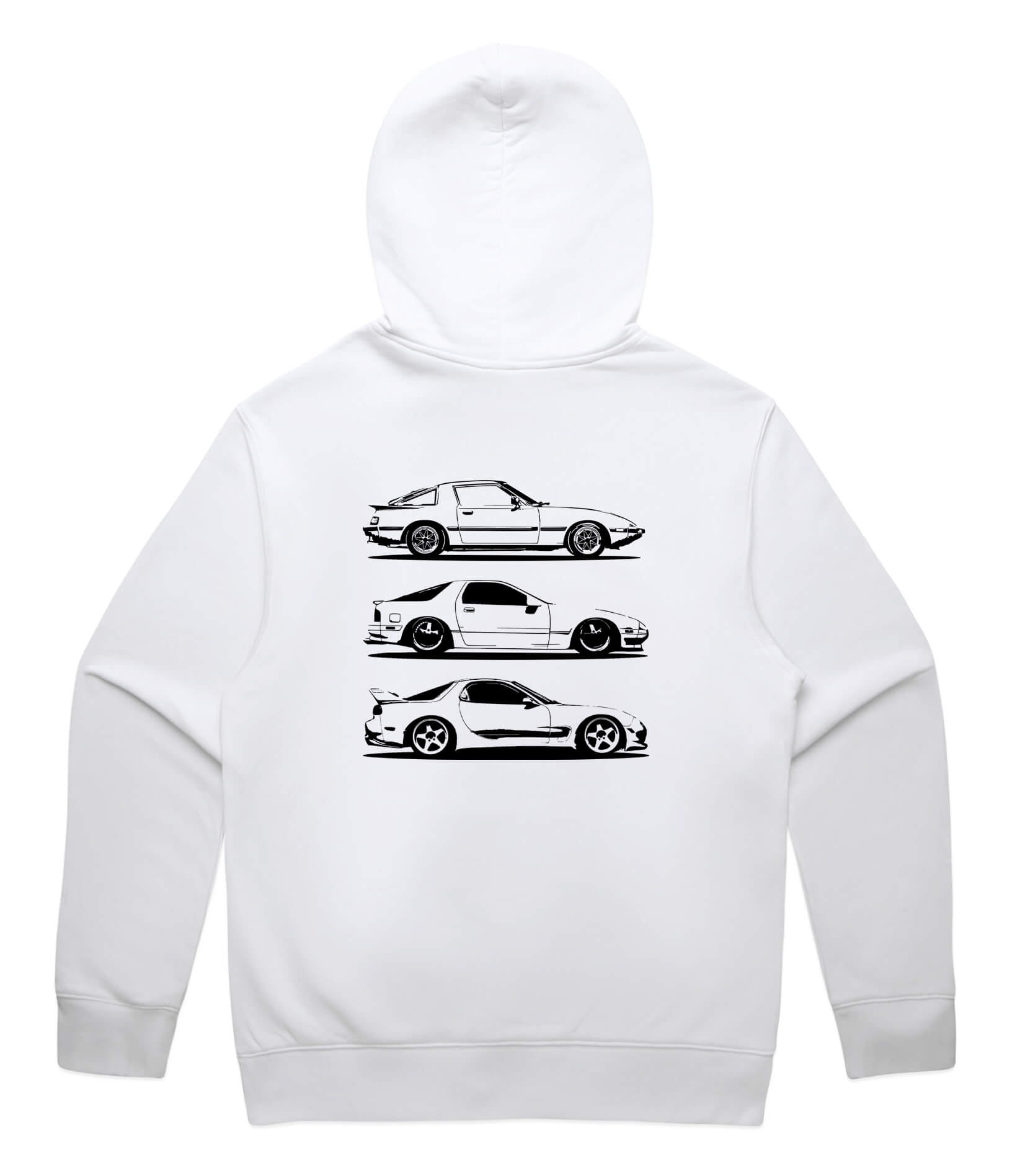 Mazda RX7 Generations Hoodie