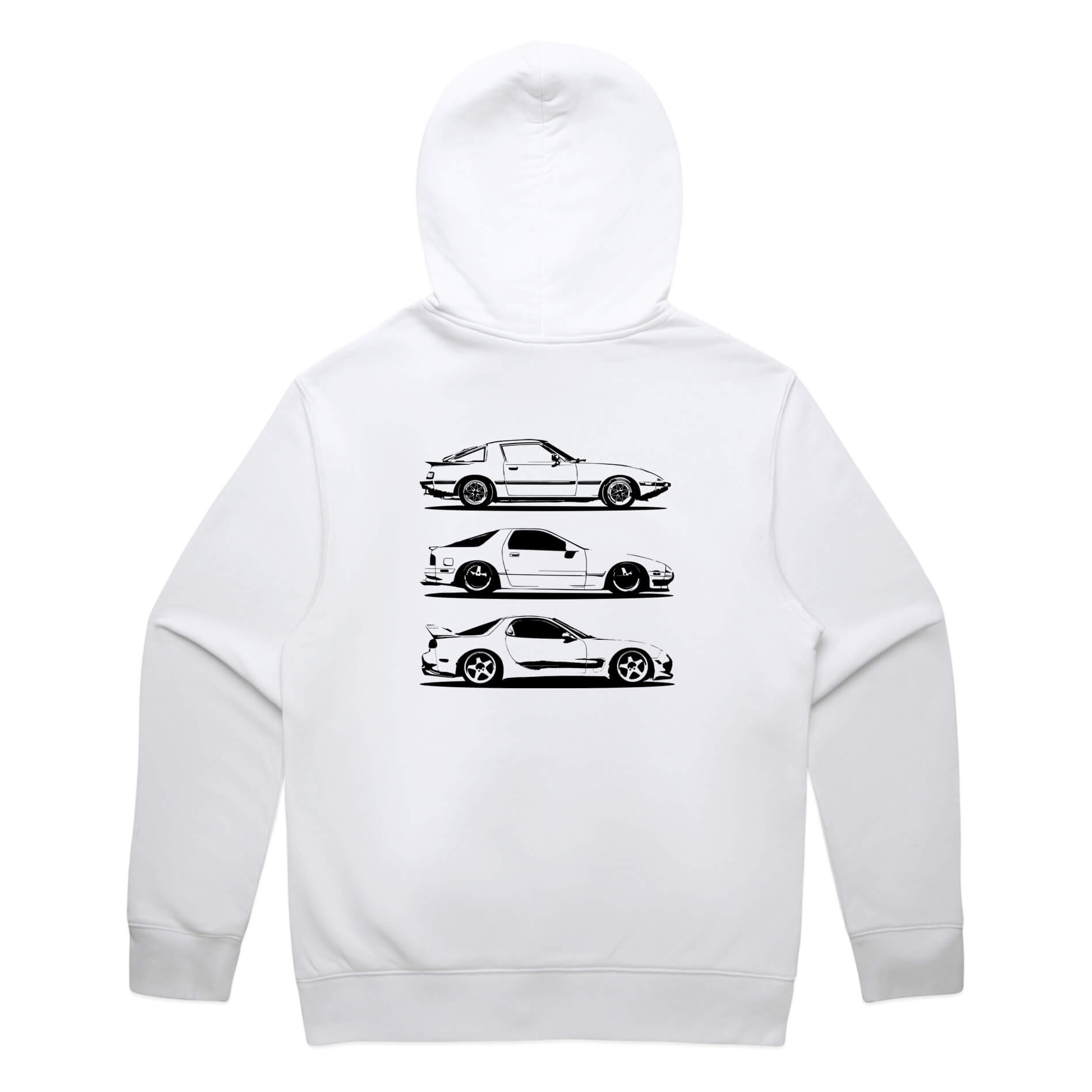 Mazda RX7 Generations Hoodie