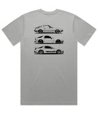 Mazda RX7 Generations T-Shirt