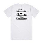 Mazda RX7 Generations T-Shirt