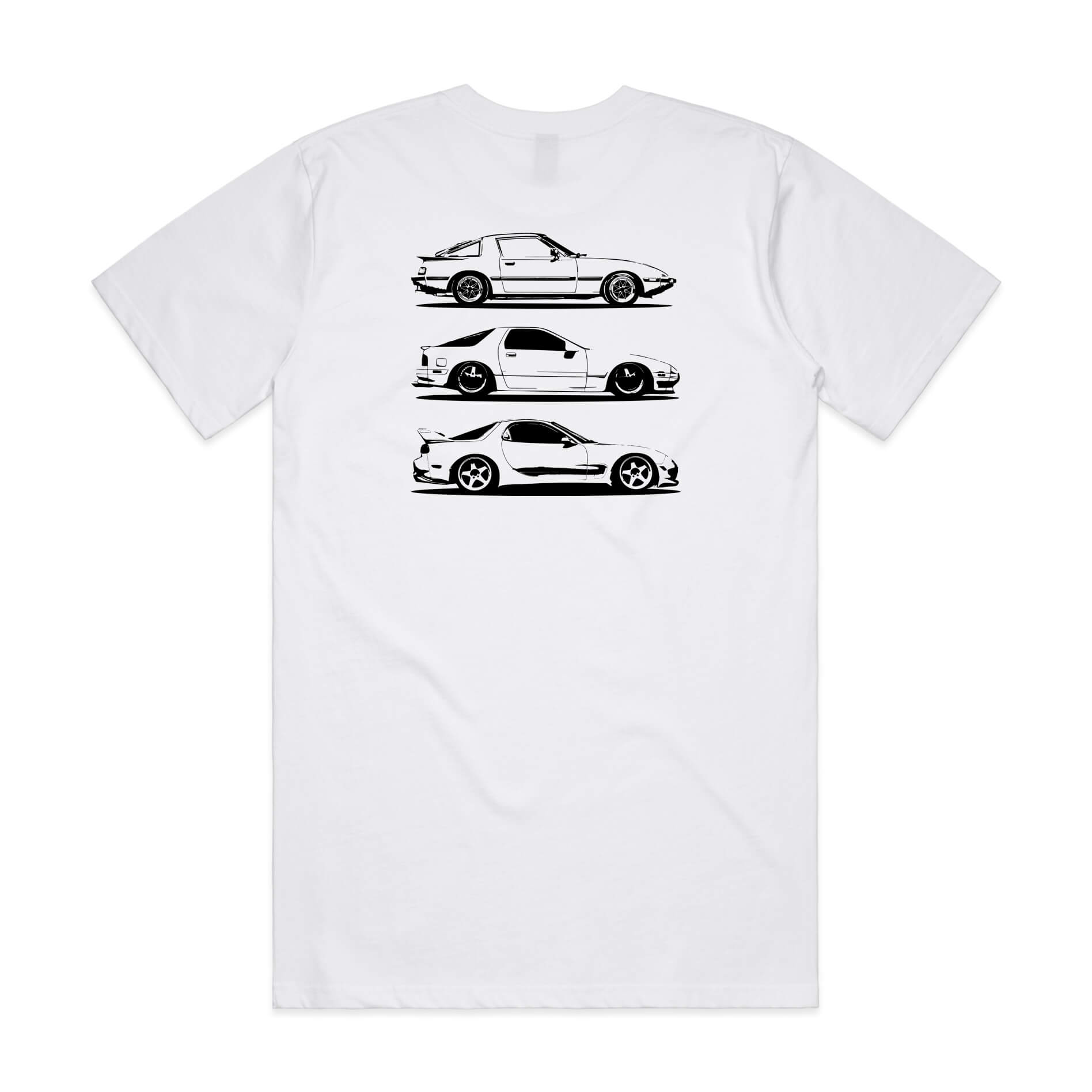 Mazda RX7 Generations T-Shirt
