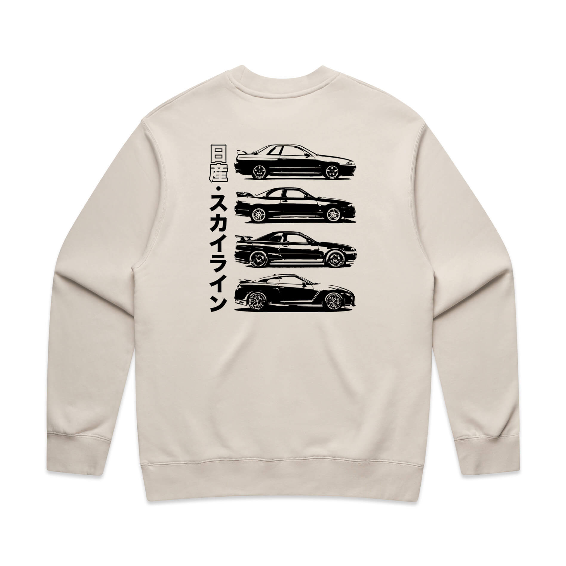 Nissan GTR Generations Crew Jumper