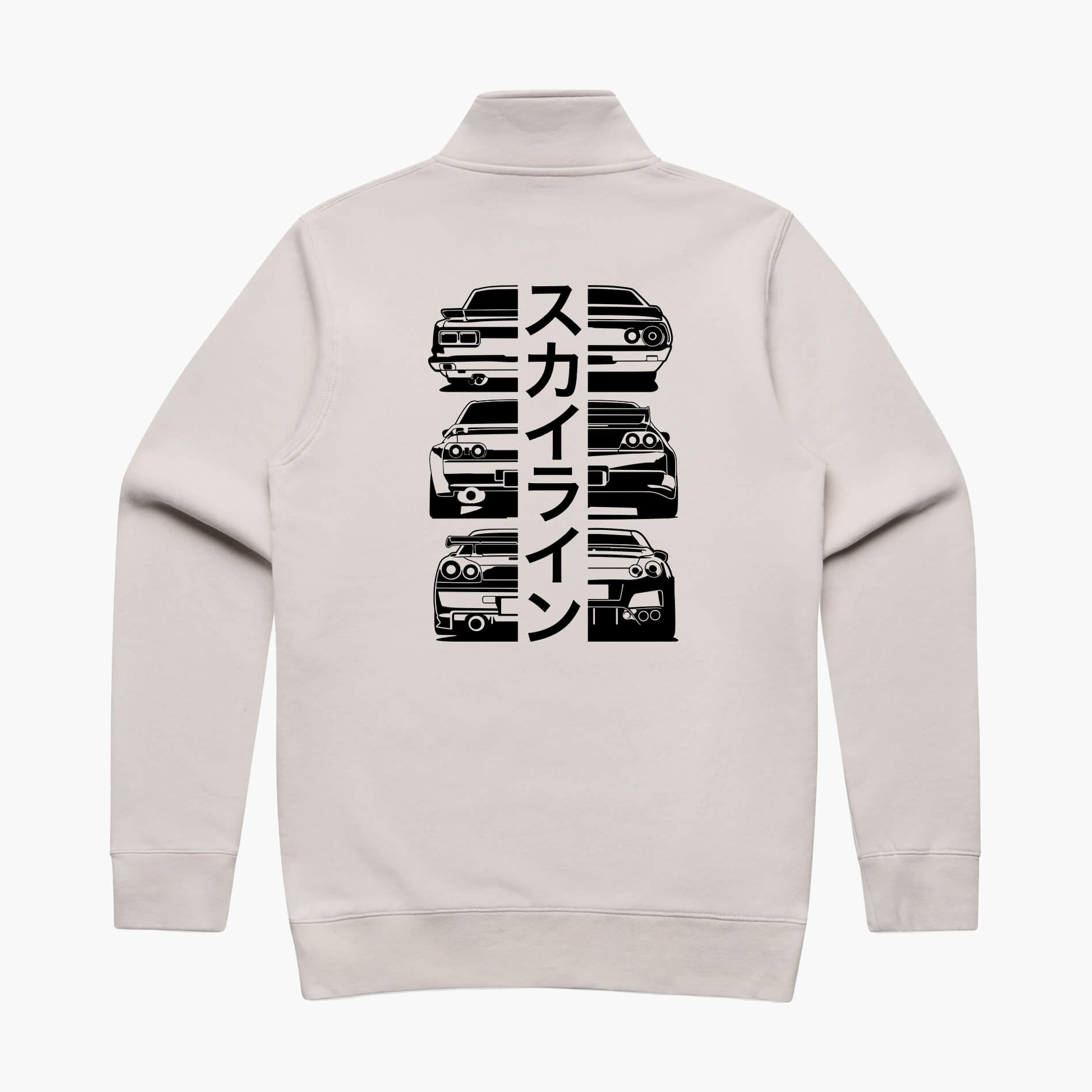 Nissan GTR Heritage Half Zip Jumper
