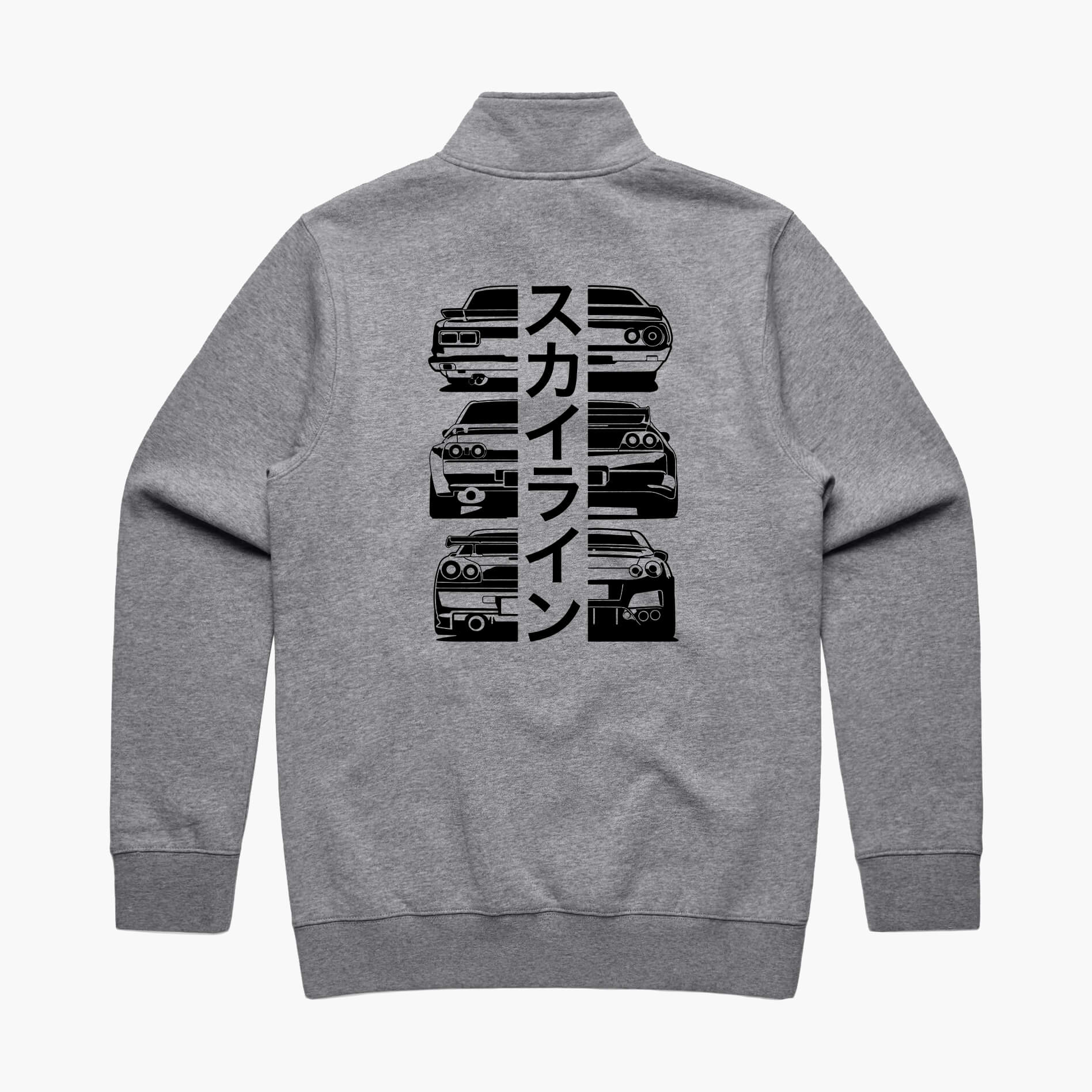 Nissan GTR Heritage Half Zip Jumper