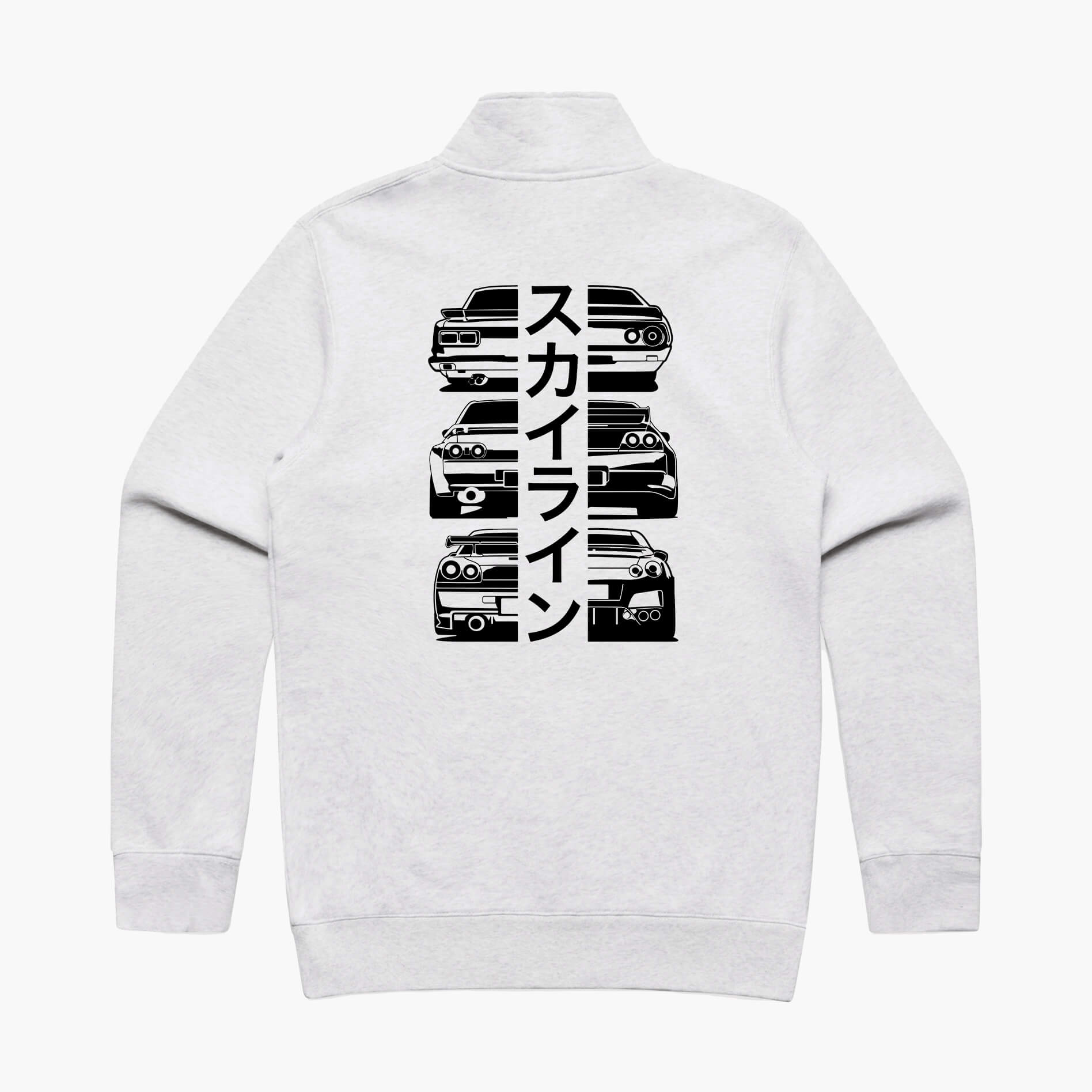 Nissan GTR Heritage Half Zip Jumper
