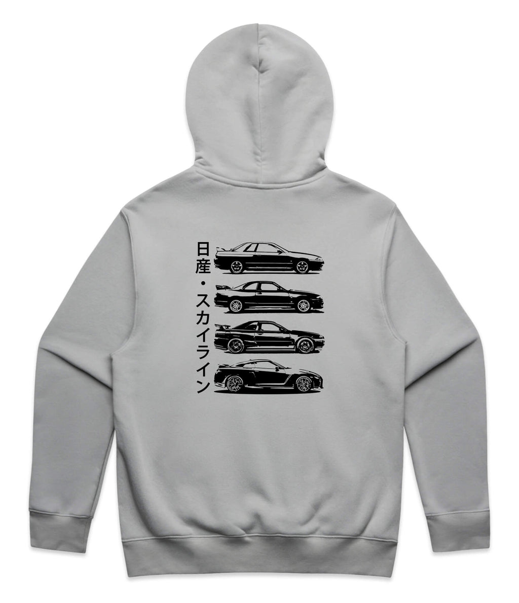 Nissan GTR Generations Hoodie