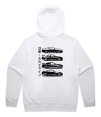 Nissan GTR Generations Hoodie