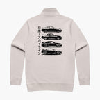 Nissan GTR Generations Half Zip Jumper