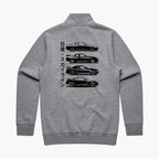 Nissan GTR Generations Half Zip Jumper