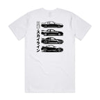 Nissan GTR Generations T-Shirt