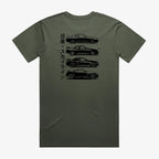 Nissan GTR Generations T-Shirt