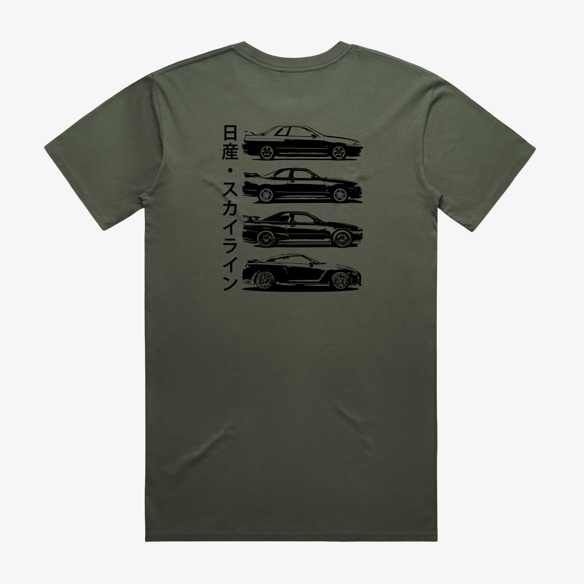 Nissan GTR Generations T-Shirt