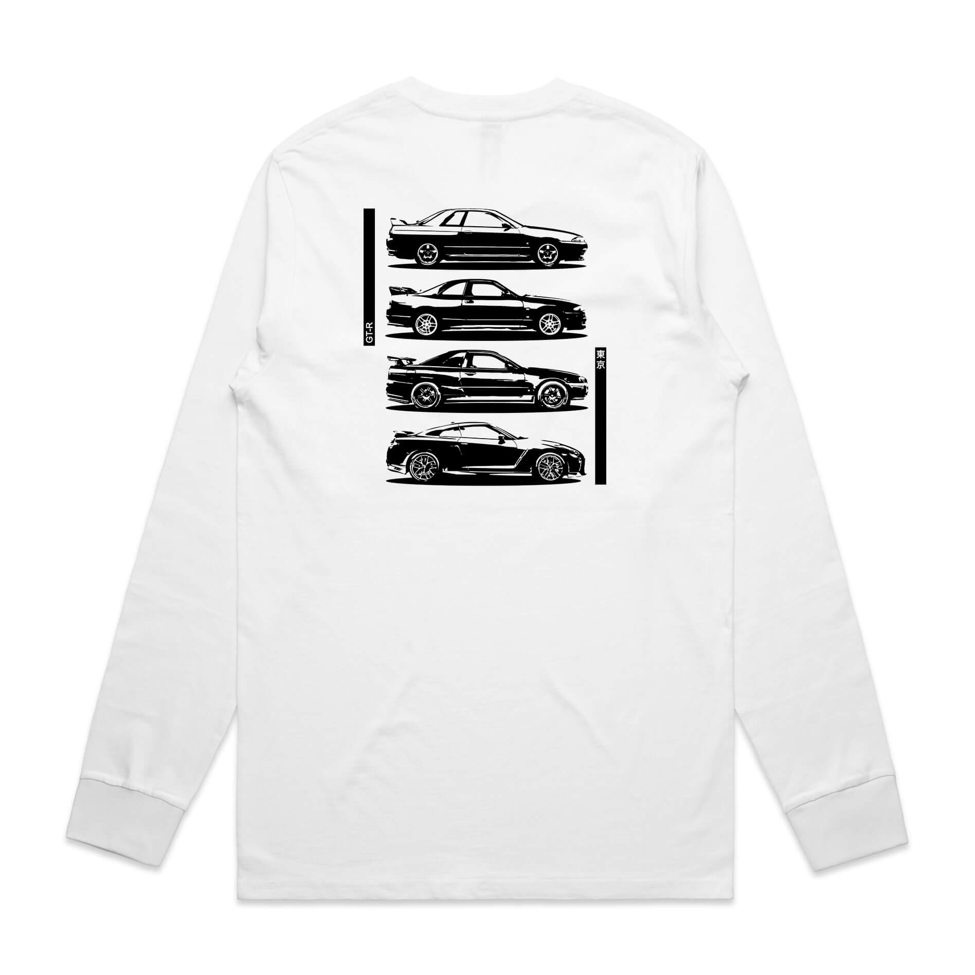 Nissan GTR Tokyo Long Sleeve T-Shirt