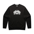 Car with Custom Number Plate Jumper  [Black]