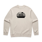 Car with Custom Number Plate Jumper [Bone]