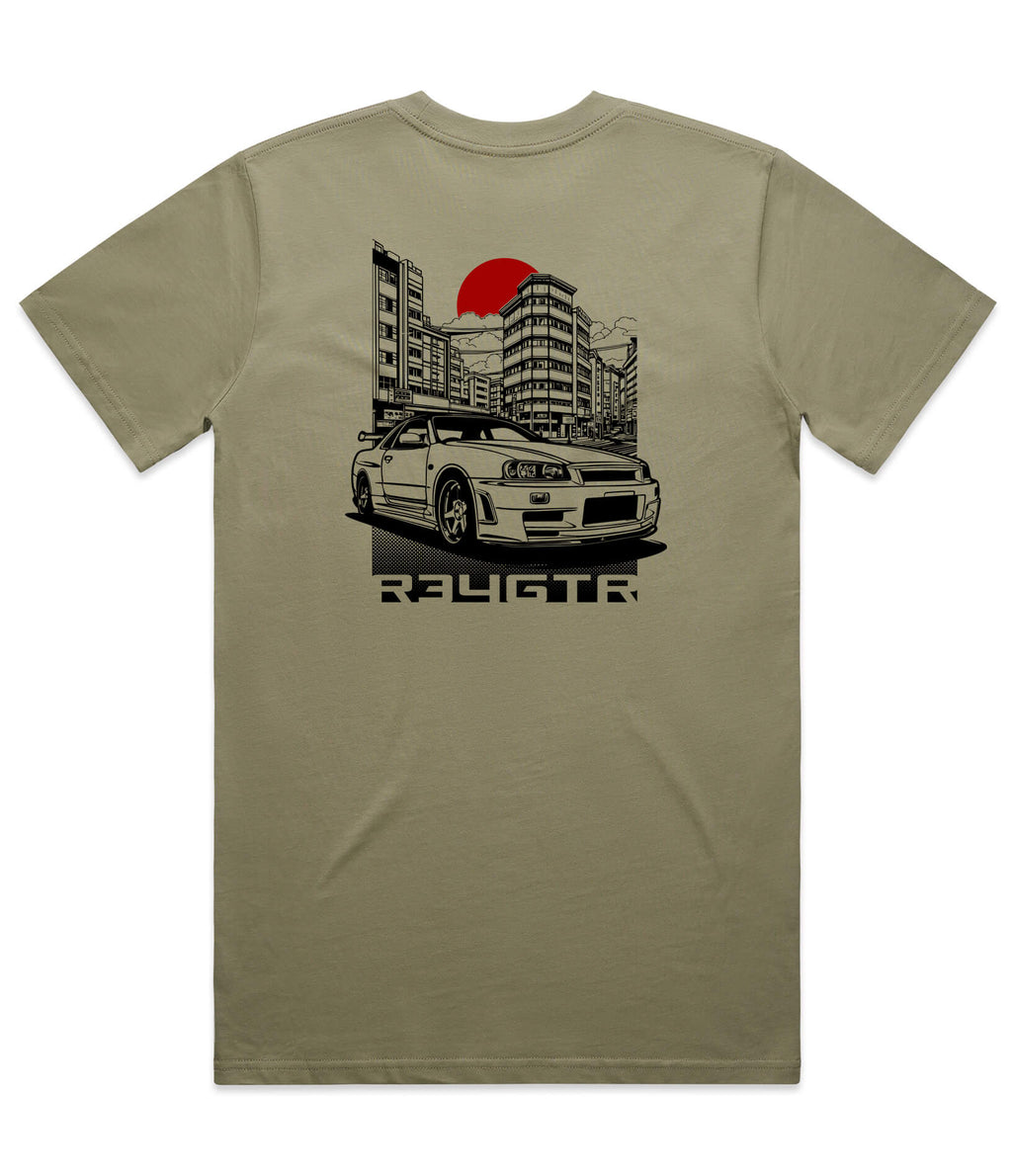 Nissan R34 GTR Mens T-Shirt