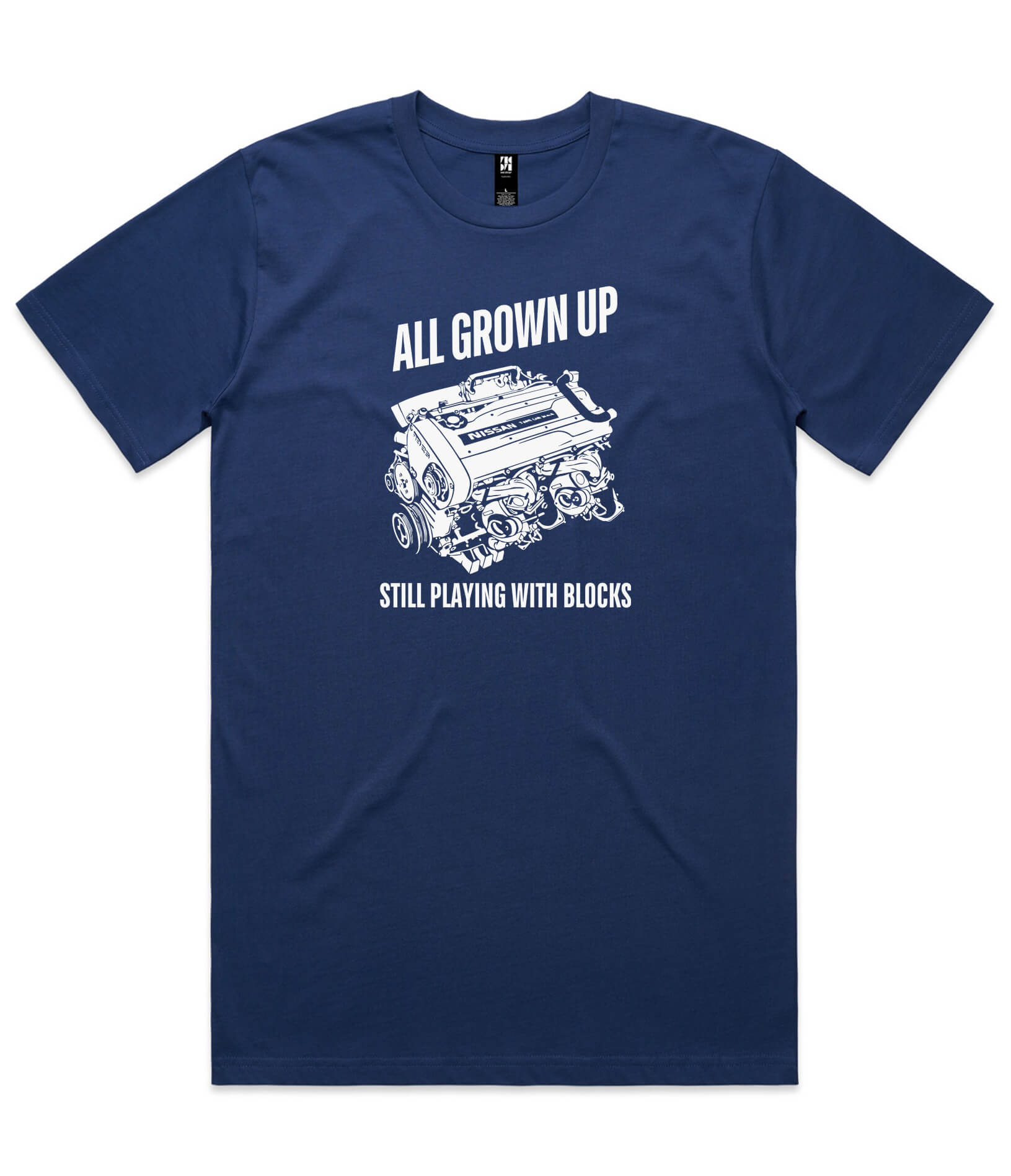 Playing with Blocks RB26 Engine T-Shirt