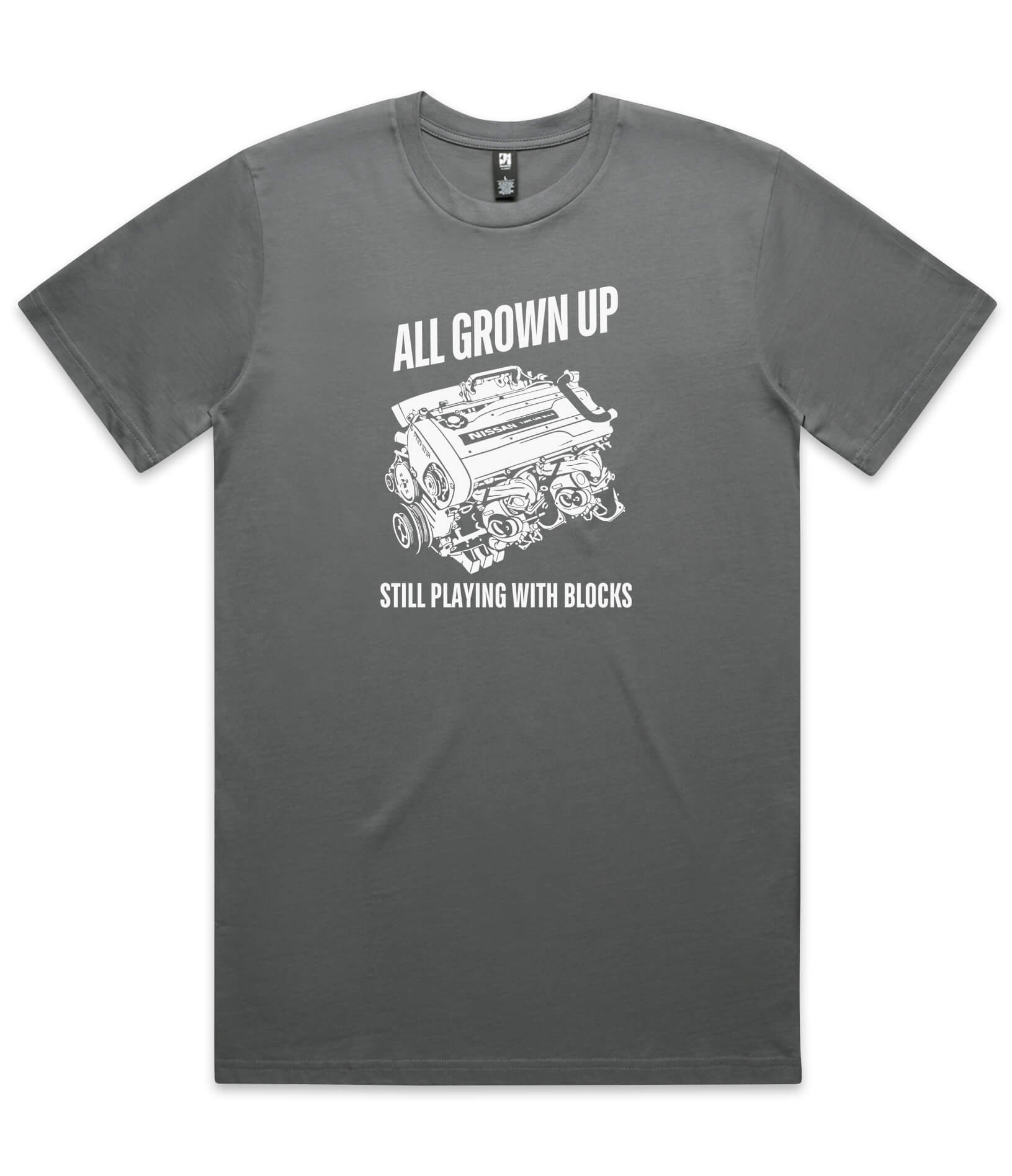 Playing with Blocks RB26 Engine T-Shirt