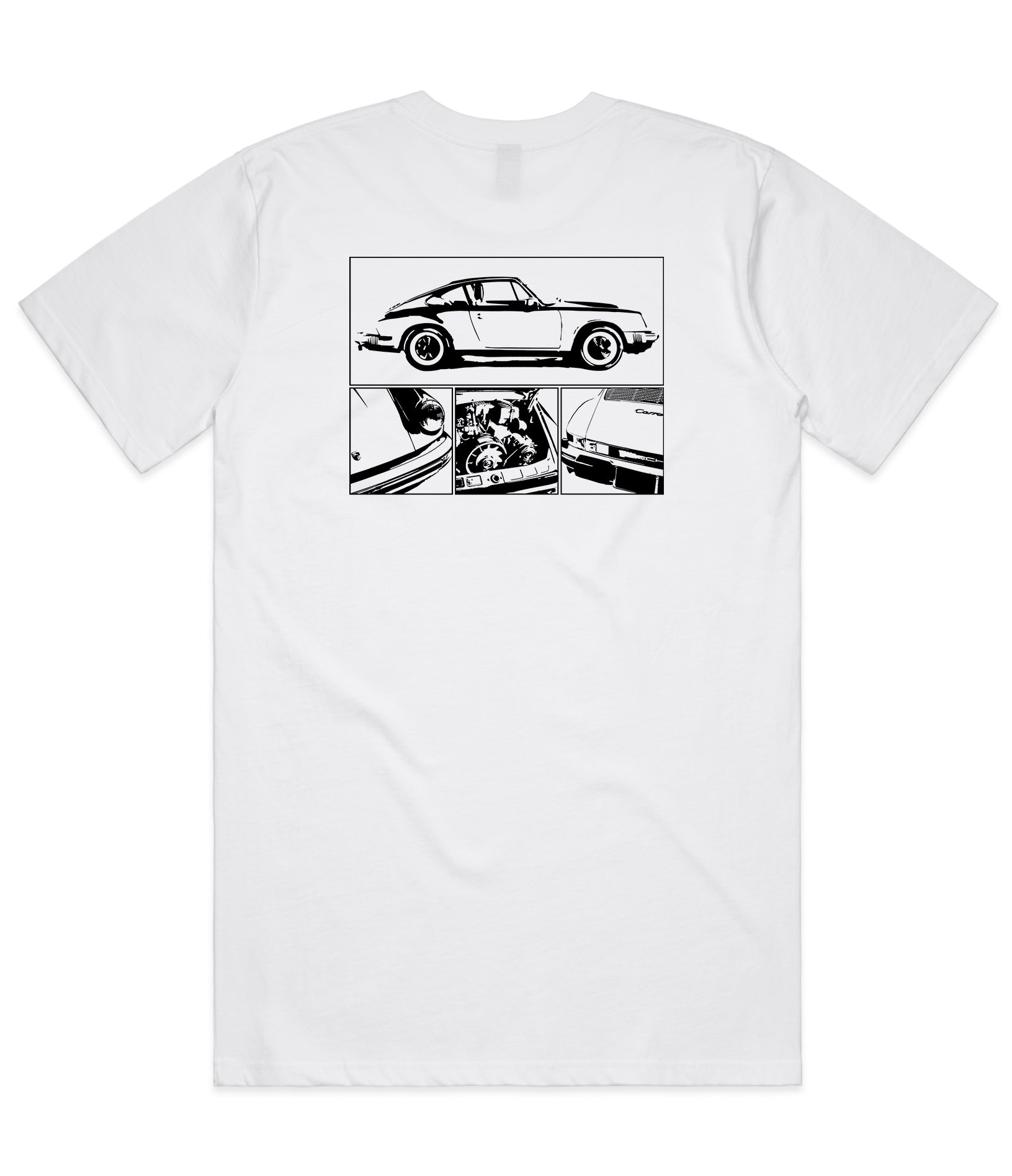 Porsche 911 Carrera Mens T-Shirt