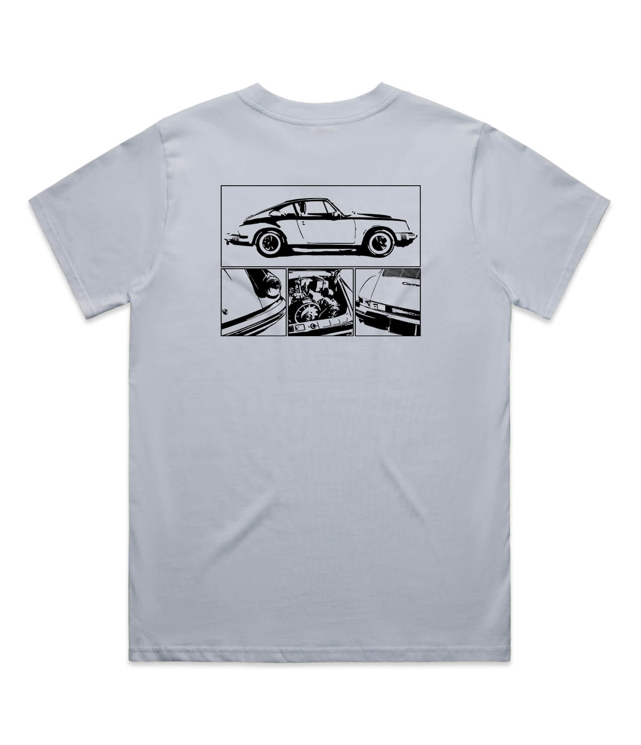 Porsche 911 Carrera Womens T-Shirt