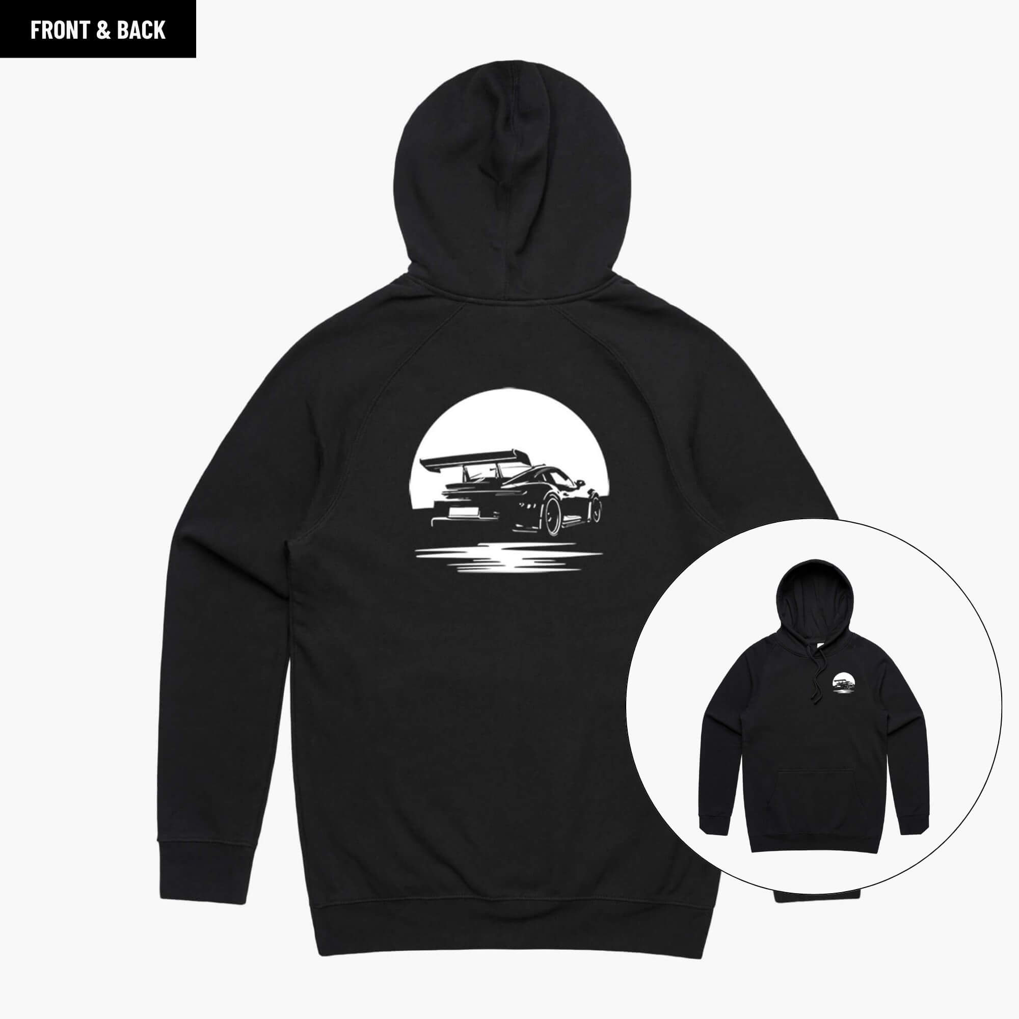 Porsche 911 GT3 RS Hoodie Petrol Threads