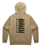 Porsche 911 Generations Hoodie