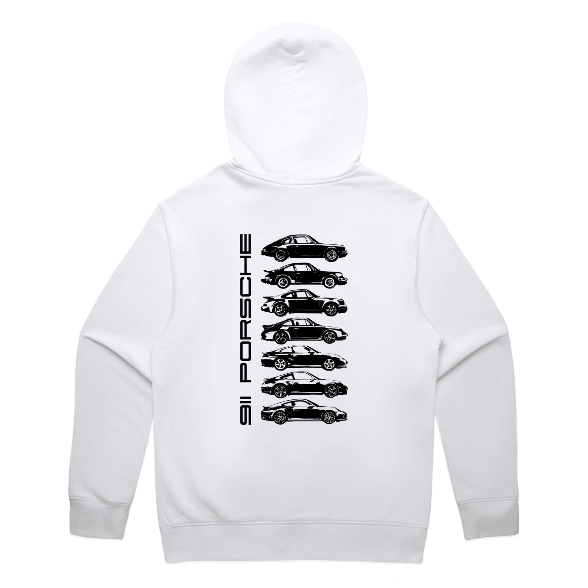 Porsche 911 Generations Hoodie