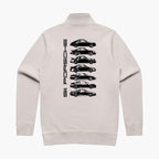 Porsche 911 Generations Half Zip Jumper