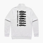 Porsche 911 Generations Half Zip Jumper